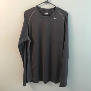 Nike Pro Fit Dry long sleeves grey shirt
